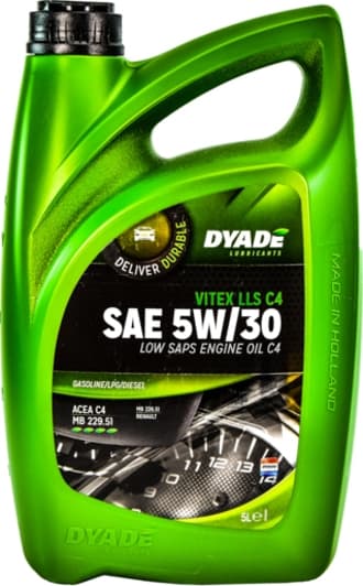 DYADE Vitex LLS C4 5W-30 (5 л) моторное масло