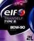 Elf Tranself Type B GL-5 80W-90 (2 л) трансмиссионное масло