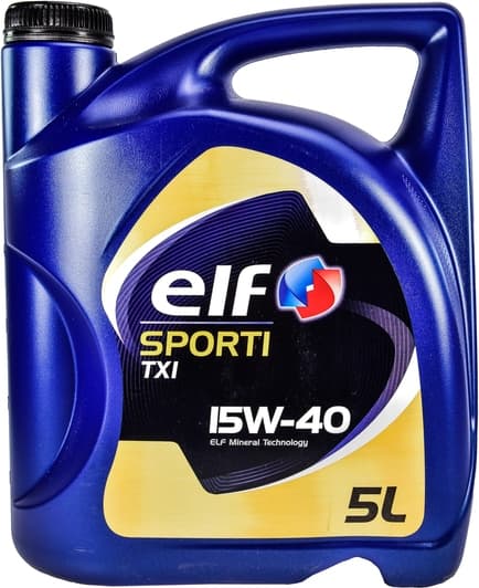 Elf Sporti TXI 15W-40 (5 л) моторное масло