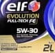 Elf Evolution Full-Tech FE 5W-30 (2 л) моторное масло