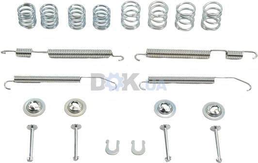 310095 ERT Монтажный комплект барабанных тормозных колодок