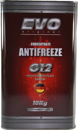 EVO G12 красный 10 л концентрат антифриза