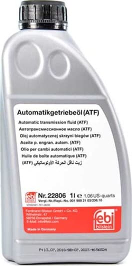 Трансмісійна олива Febi Dexron III G/H синтетична