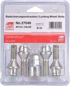 Комплект болтов-секреток с ключом Febi 27049