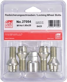 Комплект болтов-секреток с ключом Febi 27054