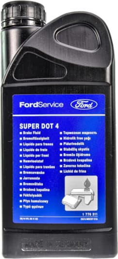Гальмівна рідина Ford Super DOT 4 пластик