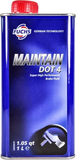 Тормозная жидкость Fuchs Maintain DOT 4 металл