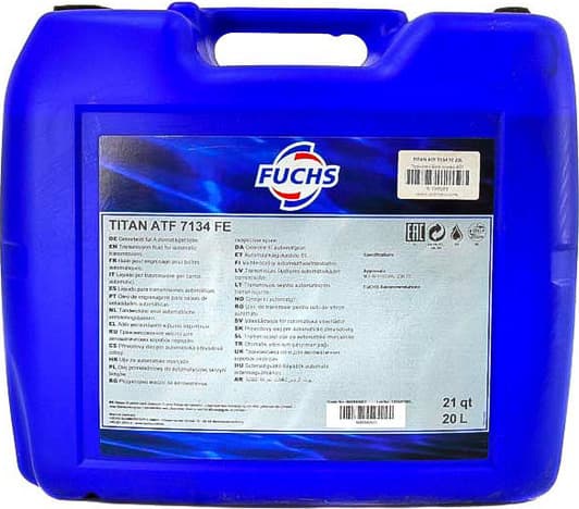 Трансмиссионное масло Fuchs Titan ATF 7134 FE синтетическое