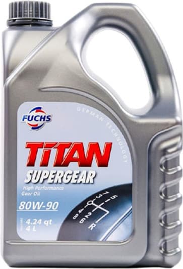 Fuchs Titan Supergear GL-4 / 5 80W-90 (4 л) трансмісійна олива
