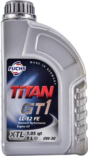 Fuchs Titan Gt1 LL-12 FE 0W-30 (1 л) моторное масло