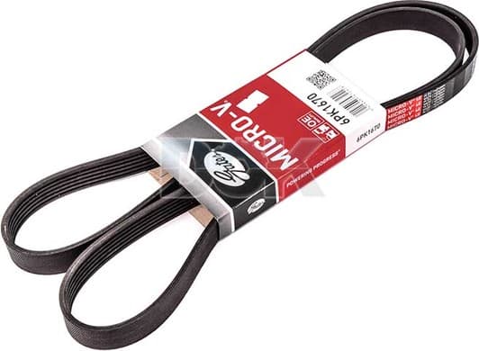 6PK1670 Gates Поліклиновий ремінь