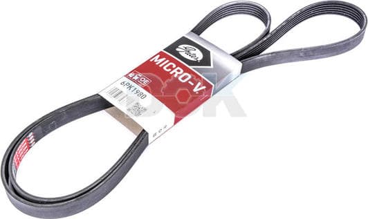 6PK1980 Gates Поліклиновий ремінь