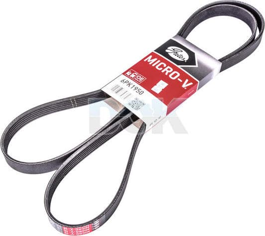 6PK1950 Gates Поліклиновий ремінь