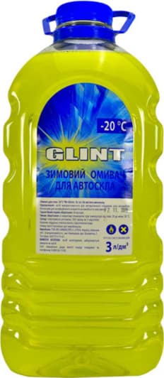 Омыватель стекла Glint зимний -20°С лайм (3 л)