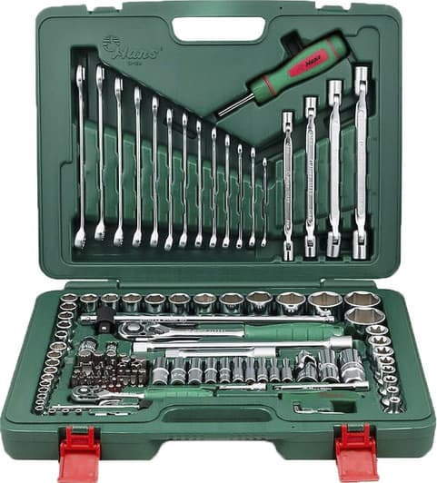 Набор инструментов Hans TK-124E 1/2", 1/4"