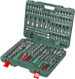 Набор бит и торцевых головок с трещоткой Hans Expert ТК-177 46 шт.