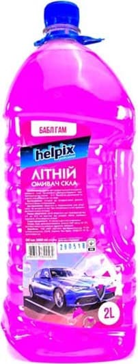 Омыватель стекла Helpix летний 0 °С bubble gum (2 л)