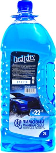 Омивач скла Helpix зимовий -22 °С морська свіжість (2 л)