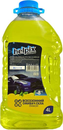 Омыватель стекла Helpix всесезонный -8 °С лимон (4 л)