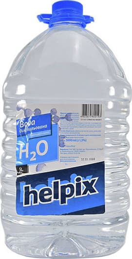 Дистильована вода Helpix (5 л)