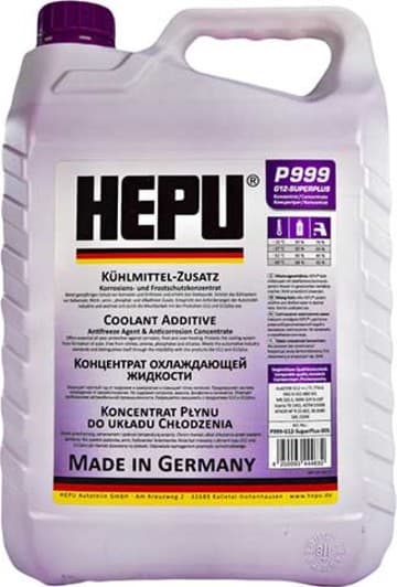 Hepu Super Plus G12++ фиолетовый 5 л концентрат антифриза