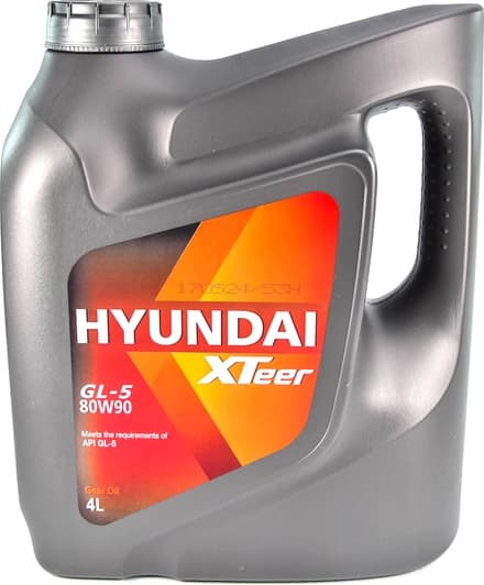 Hyundai XTeer GL-5 80W-90 (4 л) трансмісійна олива