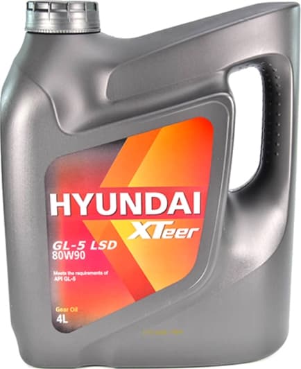 Hyundai XTeer LSD GL-5 80W-90 (4 л) трансмиссионное масло