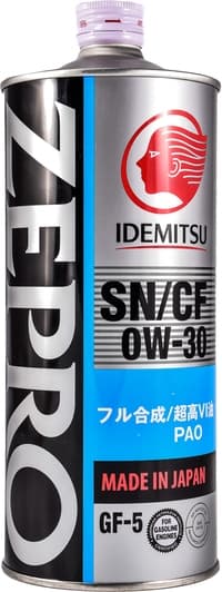 Idemitsu Zepro Touring Pro SN/GF-5 0W-30 (1 л) моторное масло