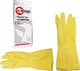 Перчатки рабочие Intertool латексные желтые