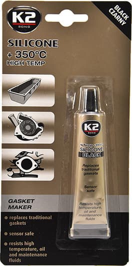 K2 Silicone High-Temp черный формирователь прокладок