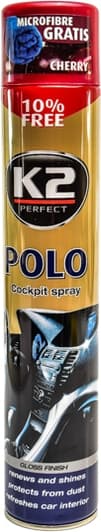 Поліроль для салону K2 Polo Cockpit вишня 750 мл (K407CHERRZ)