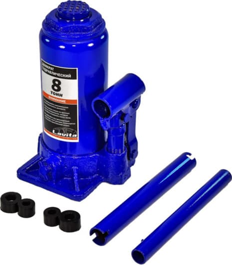 Домкрат Lavita бутылочный гидравлический 8 т LA JNS-08