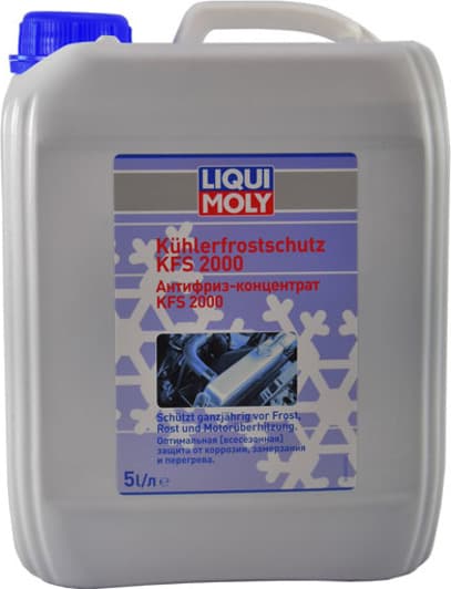 Liqui Moly KFS 2000 G11 синий 5 л (8845) концентрат антифриза