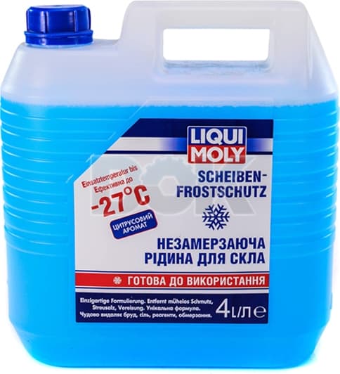 Омыватель стекла Liqui Moly зимний -27 °С цитрусовый (4 л)