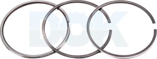 014 82 N0 Mahle Комплект поршневых колец