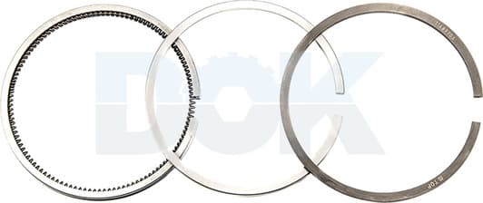 007 20 N0 Mahle Комплект поршневых колец