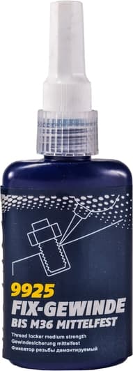 Фіксатор нарізі Mannol Fix-Gewinde Bis M36 Mittlefest синій