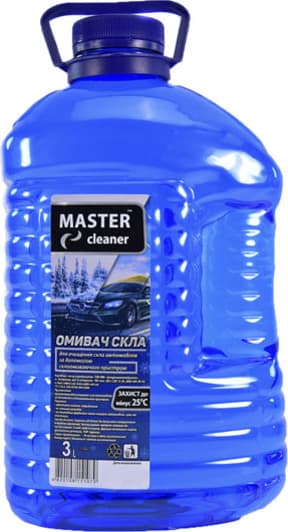 Омыватель стекла Master Cleaner зимний -25 °С морская свежесть (3 л)