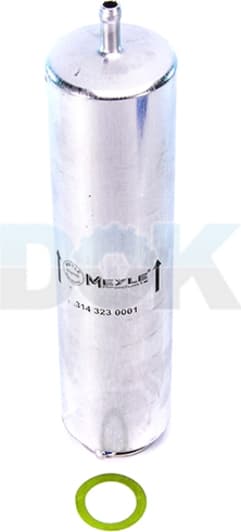 314 323 0001 Meyle Паливний фільтр для BMW 3 Series