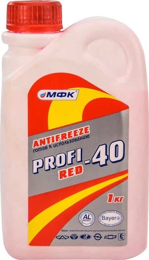 МФК Profi G12 красный -32 °C, 1 л (4807408632) готовый антифриз