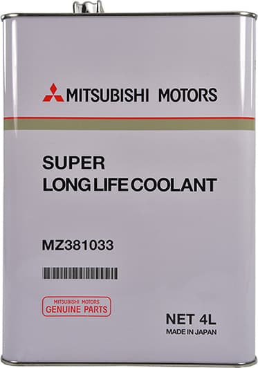 Mitsubishi Super Long Life Coolant G11 зеленый 4 л (mz381033) концентрат антифриза