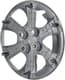 Колпак на колесо Mobis Hyundai Accent/Verna 07-12 цвет серый R14