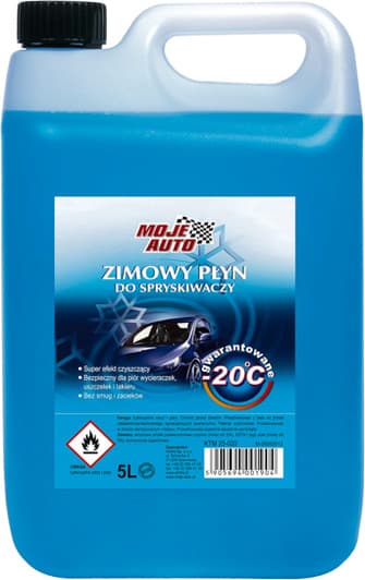 Омыватель стекла Moje Auto зимний -20°С (5 л)