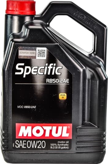 Motul Specific RBS0-2AE 0W-20 (5 л) моторна олива