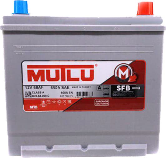Акумулятор Mutlu 6 CT-68-R S3 D2368060C