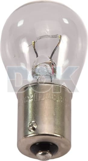 Автолампа Narva P21W BA15s 21 W прозрачная 17635