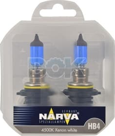 Автолампа Narva H2 P22d 55 W синя 48626