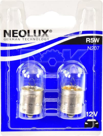 Автолампа Neolux® R5W BA15s 5 W біла n20702b