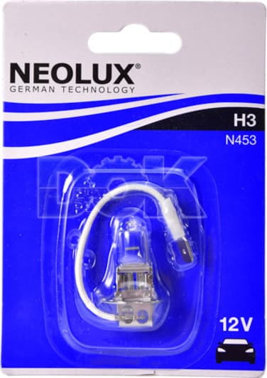 Автолампа Neolux® H3 PK22s 55 W біла n45301b
