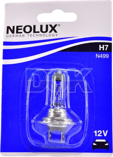 Автолампа Neolux® H7 PX26d 55 W прозрачная n49901b